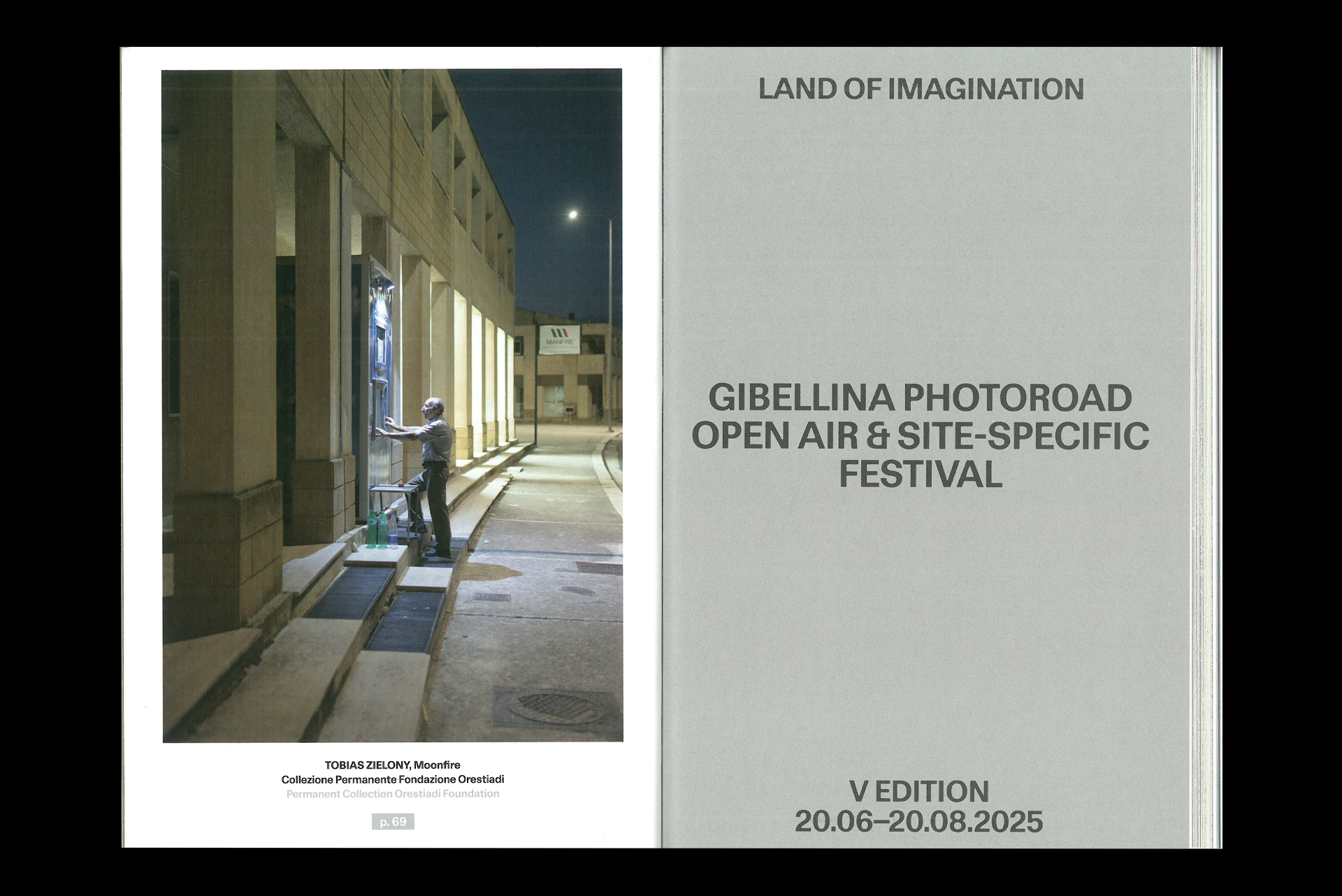 Gibellina Photoroad Festival Special Edition. Designed at Bahut studio.